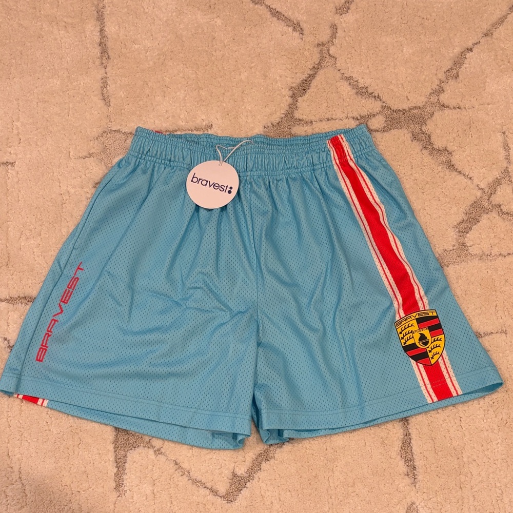 Bravest Studios Shorts - Baby Blue Porsche Colorway